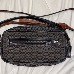 Small Coach Camera Bag AUTH